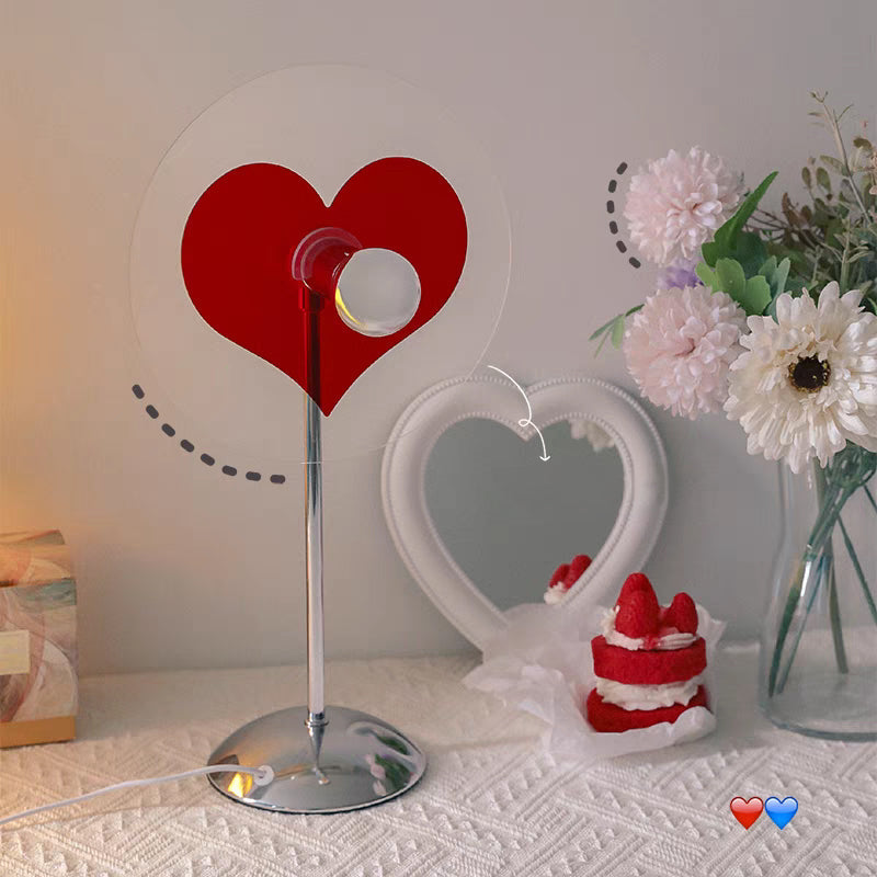 Skanto | Led Hjerte Bordlampe