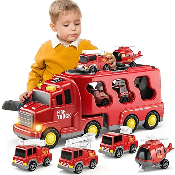 FunCity Trucks - Lekesett med lys og lydeffekter Skanto