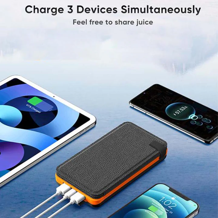 Skanto | 25000MAH Høyytelses Solkraftbank