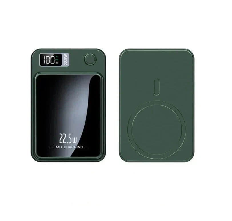 Skanto | Magnetisk Mini Power Bank 5000mAh Trådløs Backup Lader
