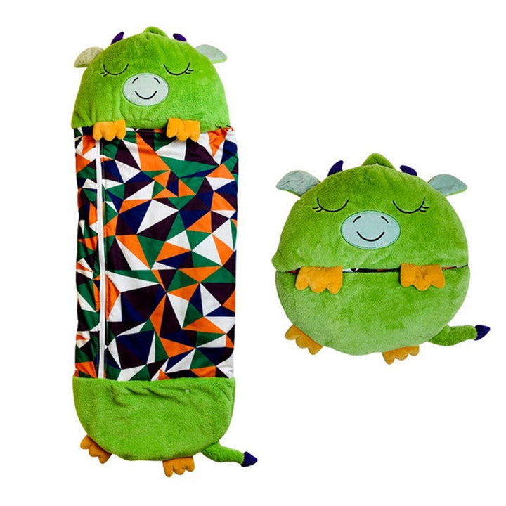 Skanto | HUGSLEEPERS – 2-i-1 Plysjleke & Sovepose for Barn
