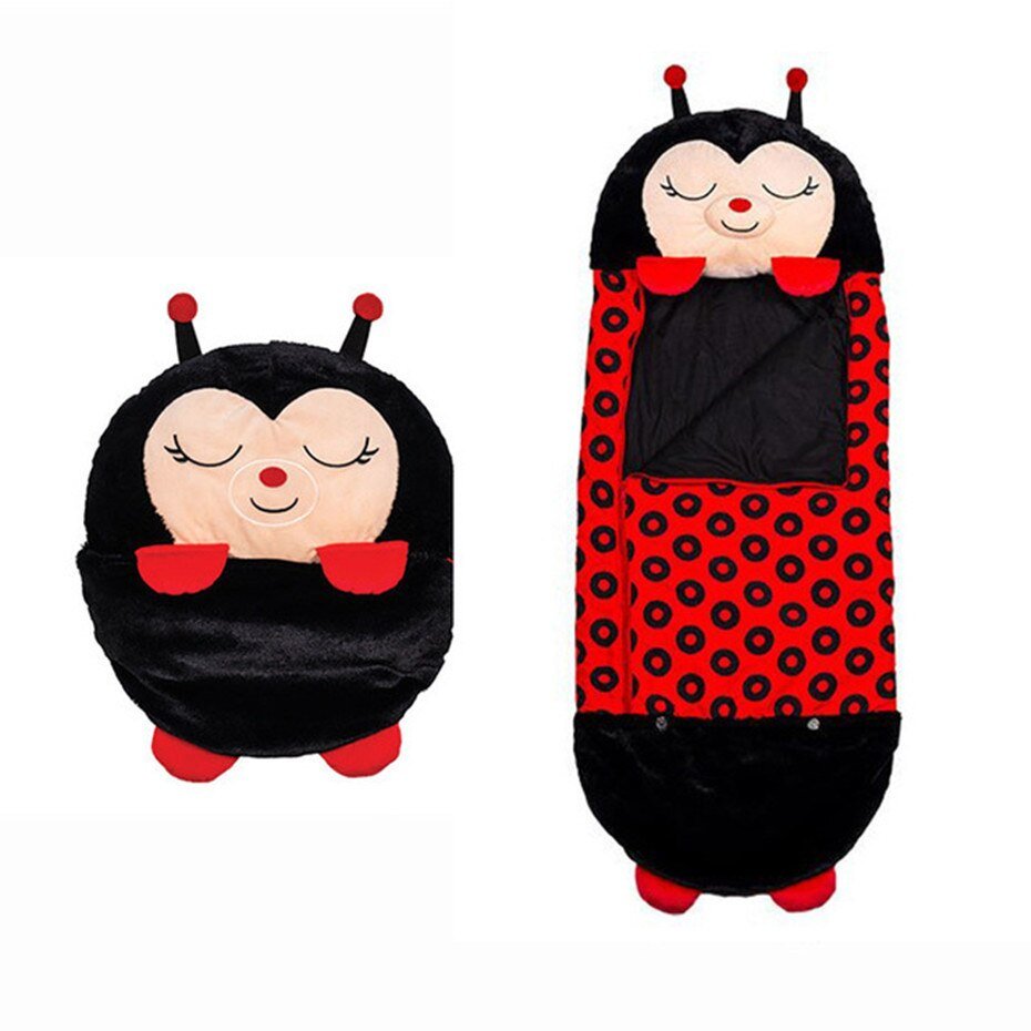 Skanto | HUGSLEEPERS – 2-i-1 Plysjleke & Sovepose for Barn