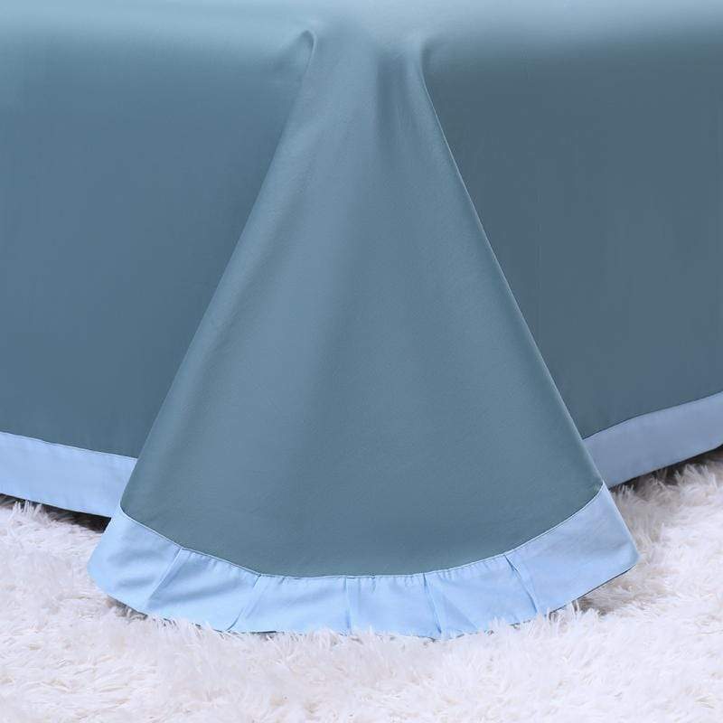 Dreamland Dyne Sett – 500 TC Egyptisk Bomull med Blomsterfugl Design | Skanto