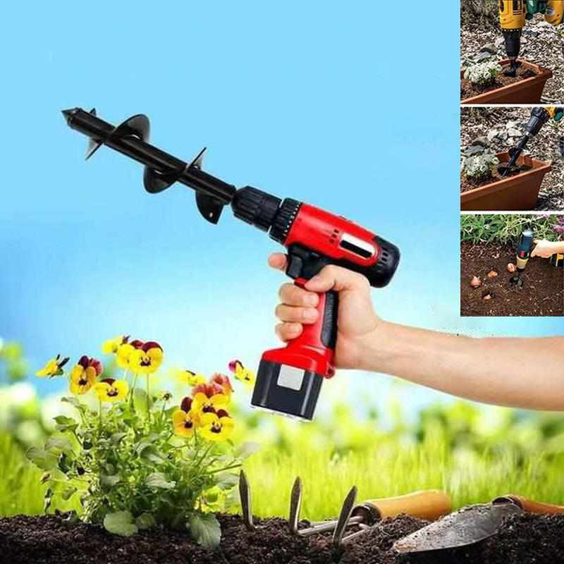 Skanto | DrillDigger Pro – Karbonstål Hage Hullbor for Rask Planting
