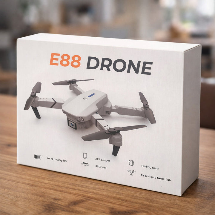 Sammenleggbar drone 4K med/uten kamera | Skanto