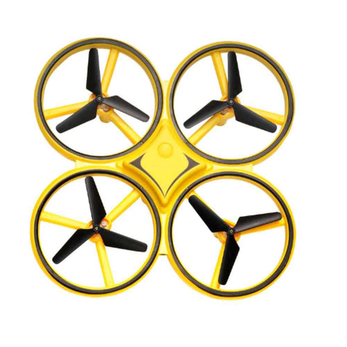 Drone-Hånd-Quadcopter (med LED-lys og kul loop-funksjon) | Skanto