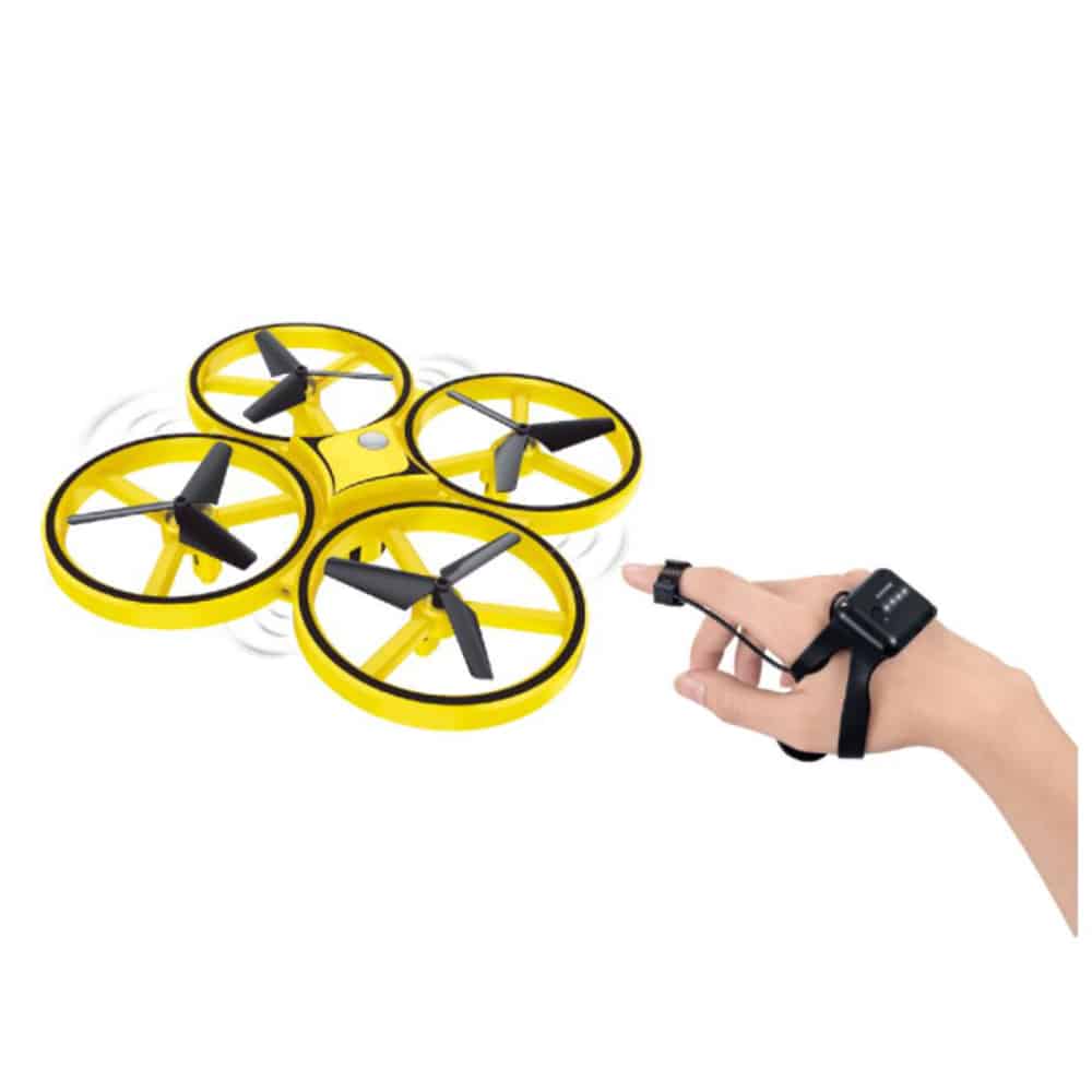 Drone-Hånd-Quadcopter (med LED-lys og kul loop-funksjon) | Skanto
