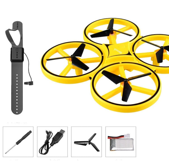Drone - fjernstyrt - Quadrocopter (Gyro &amp; LED) | Skanto