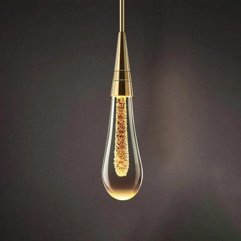 Skanto | Dråpeformet Vegglampe med Varm Glød - Solena