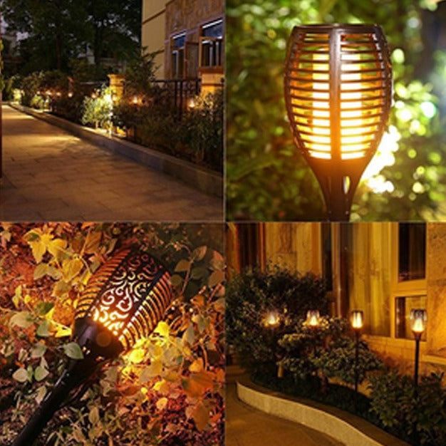 Solar Flame Flammende Lampe Fakkel | Skanto