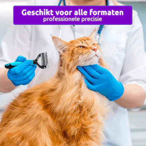 FurCare Pro 2-i-1 Kam – Knutefjerner Skanto