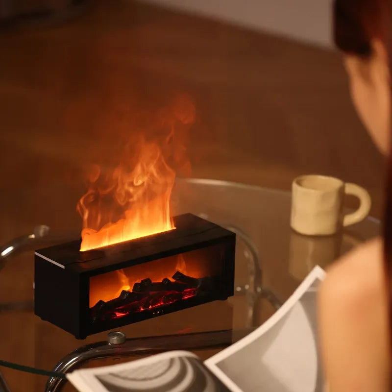 VlamMist Aroma Diffuser 300ml – Duftlampe med flammeeffekt | Skanto