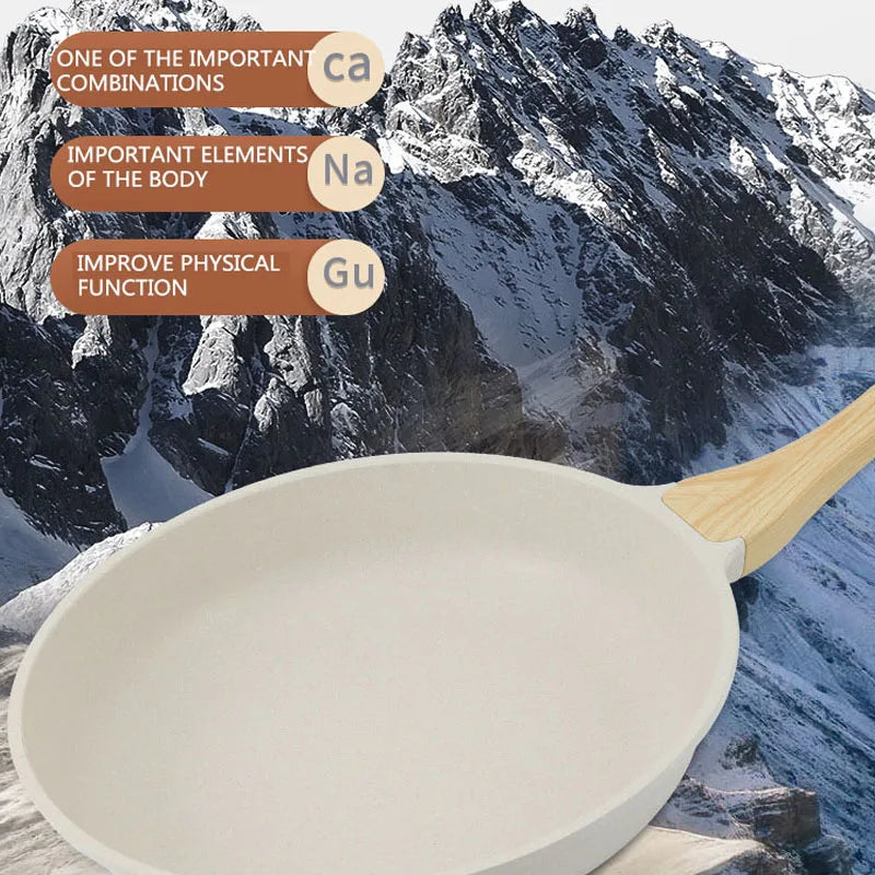 Holdbar non-stick keramisk stekepanne og wokpanne universalkjøkkenutstyr | Skanto