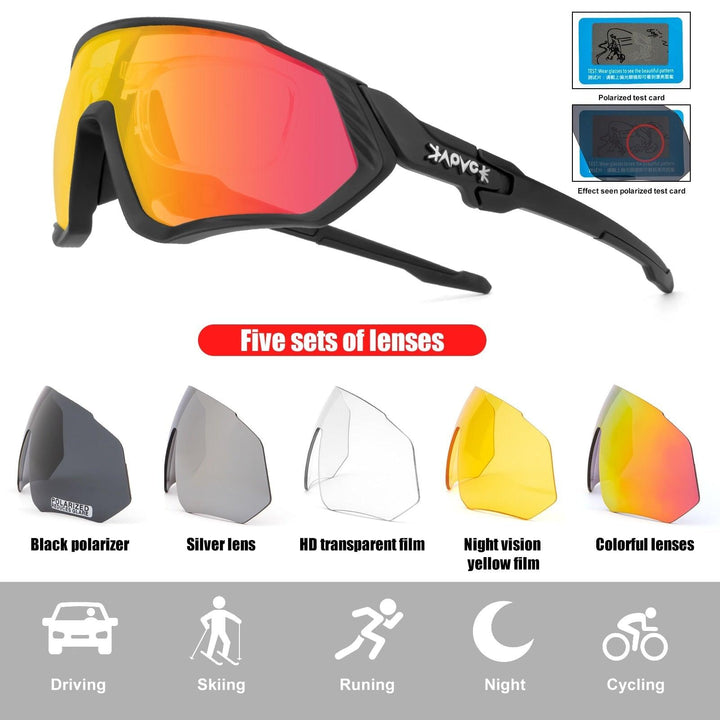 Skanto | Dynamo Eyewear - Sykkel Solbriller Med Polariserte Linser