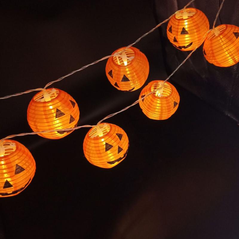 Skanto | PumpkinBlaze Lyskjeder — Forvandle Halloween-kvelden din til et magisk hav av lys som fanger alles blikk!