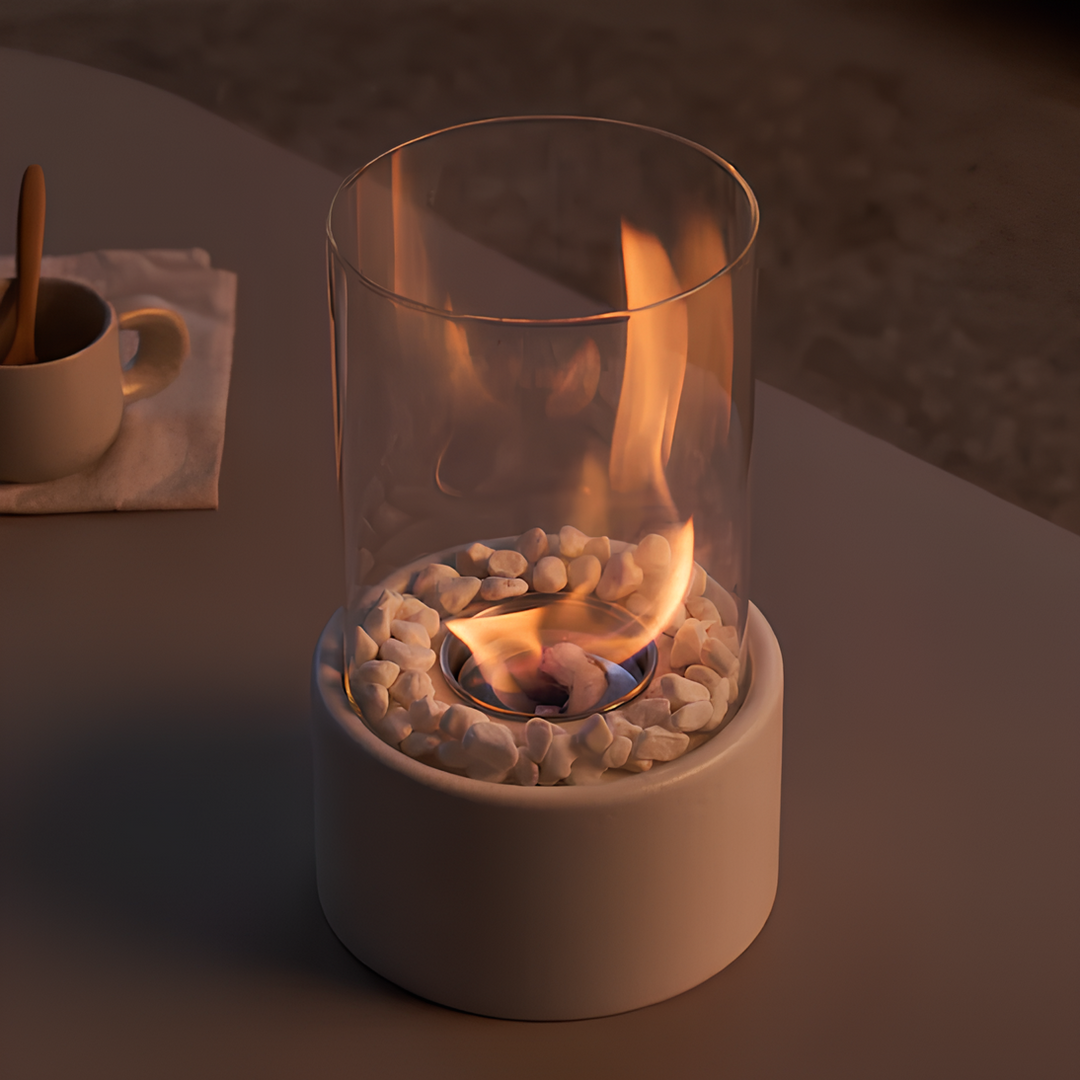 Klassisk Oljelampe med Åpen Flamme - Lumora | Skanto