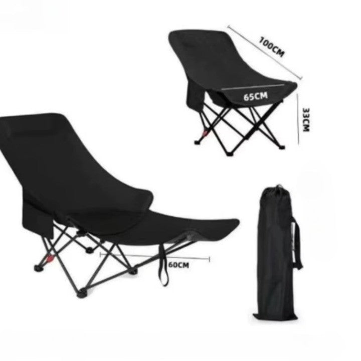 Relax Everywhere Reclining Utendørs Lounge Camping Stol | Skanto