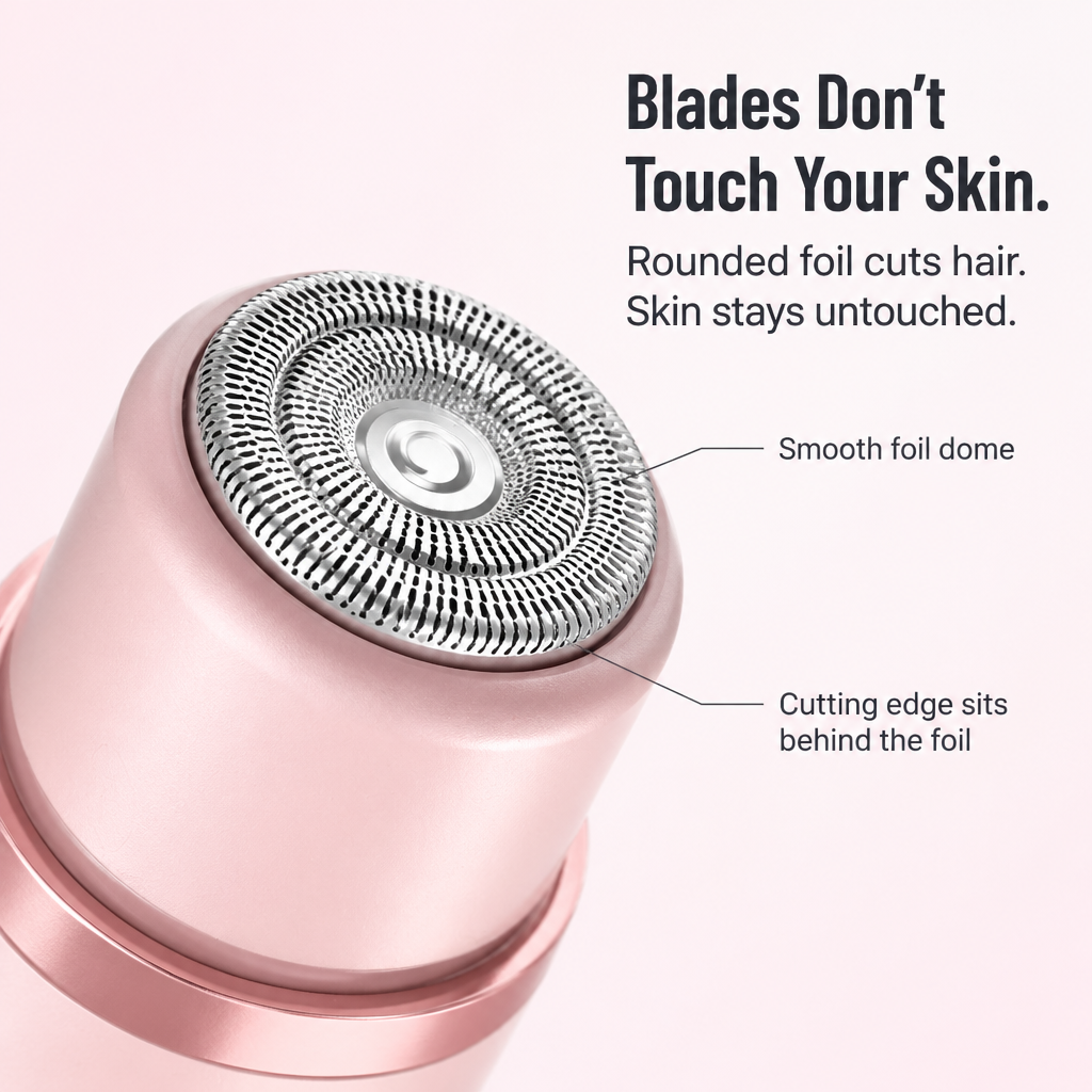RadianceGlide 2-i-1 Kvinne Barberhøvel Ansikt & Kropp | Skanto