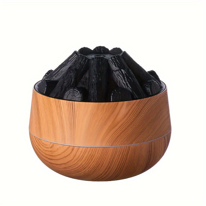 Skanto | Fire Diffuser - Mini simulert kullild luftfukter med realistisk flammeeffekt
