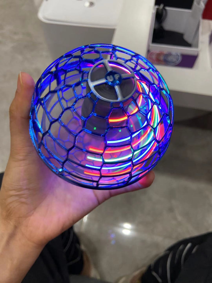 Skanto | Flynova Pro Flyball Spinner Leke Håndkontrollert Drone Helikopter 360 Graders Roterende Mini UFO med Lys Barnegaver