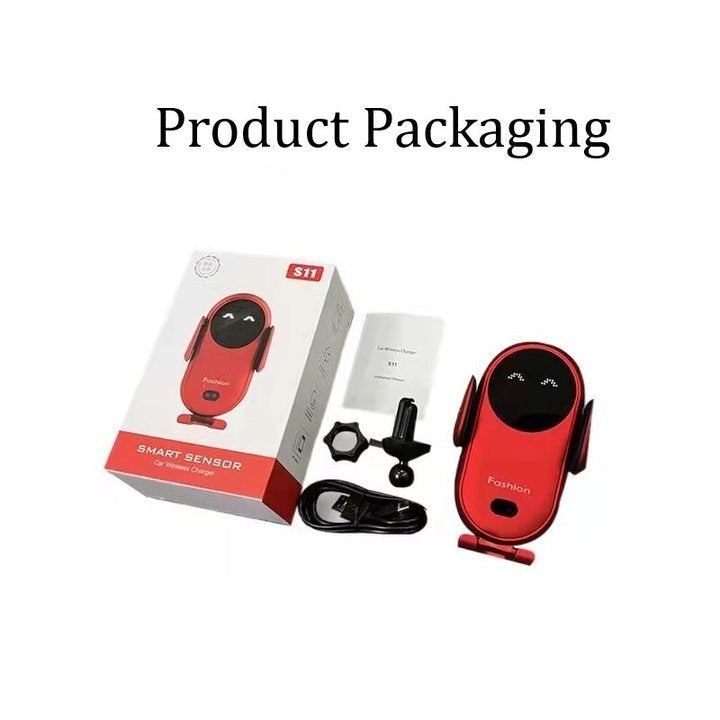 Skanto | Intelligent trådløs bilsensor telefonholder lader