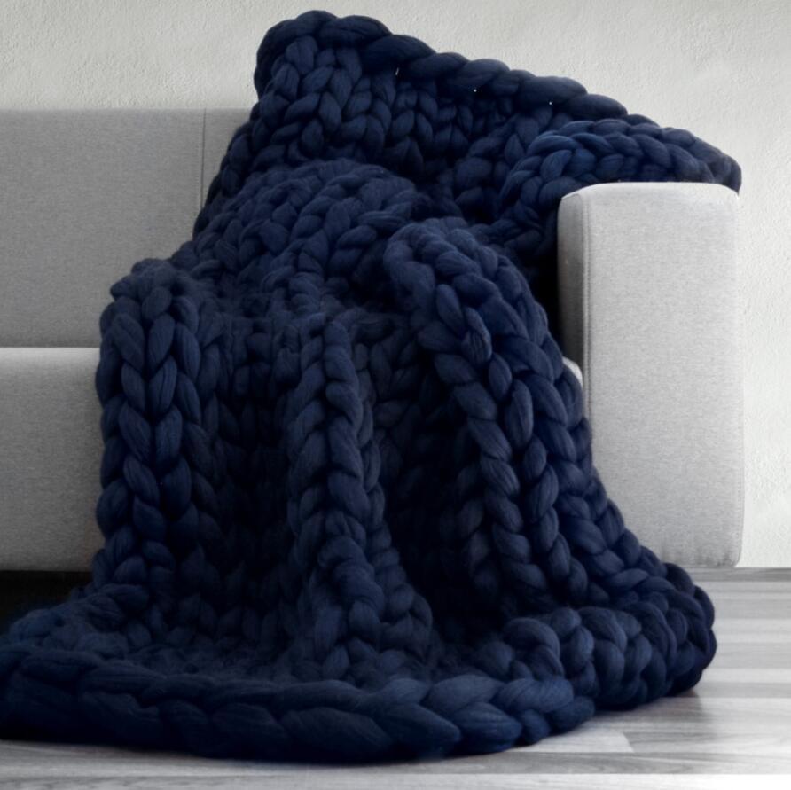 Skanto | Chunky Strikket Teppet