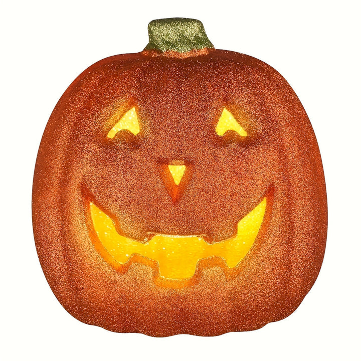 Skanto | Glødende Lysende Jack O'Lantern Halloween Dekorasjon | Batteridrevet