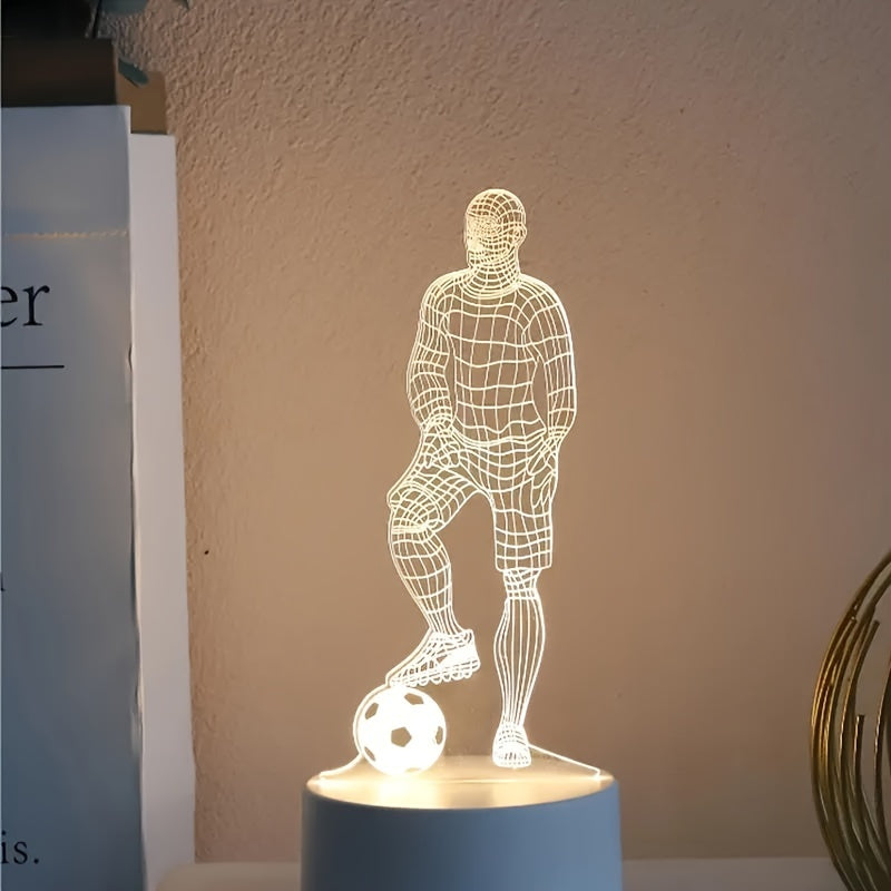 SportVision - 3D LED Fotball Nattlys Skanto