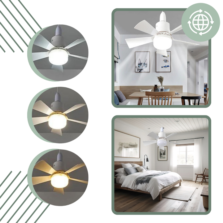 E27 Socket Fan Light | Skanto