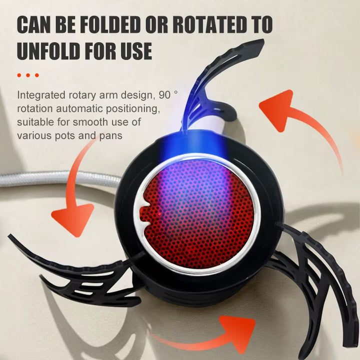 Dual-Core Blue Flame Utendørs Matlagingovn | Skanto