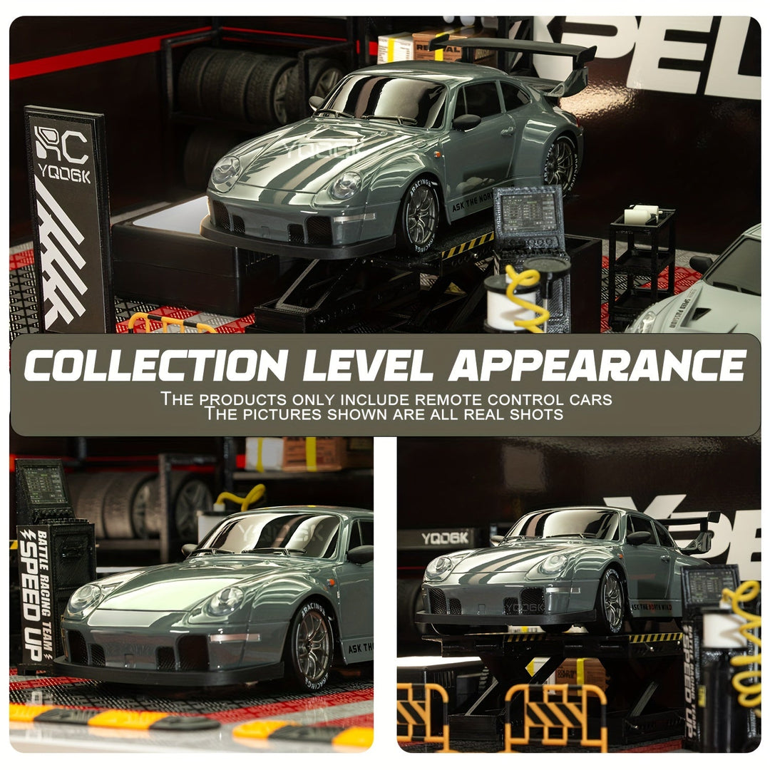Skanto | Ultimate 1:24 RC Driftcar med LED-hjul – Oppladbar 4WD racing leketøy