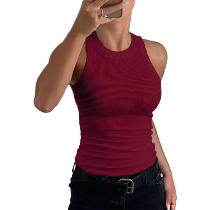 Skanto | Dame Ribbe-Ryggefri Tanktop