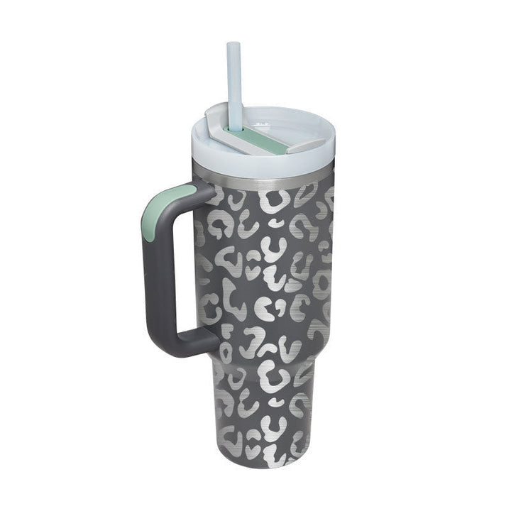 Skanto | ChillMug - Isolert Drikkekopp med Strå