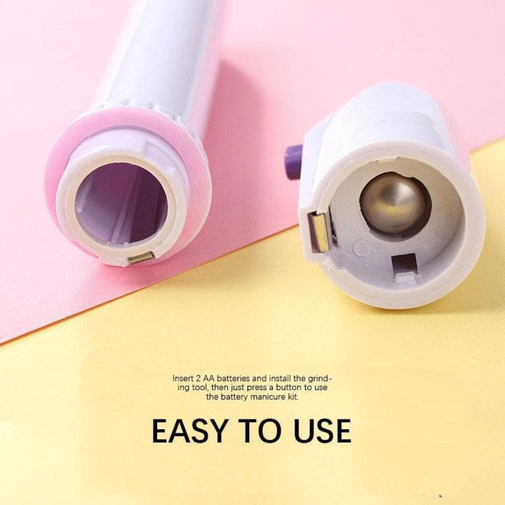 NailPro Elektrisk Neglefil Sett 2-Pack | Skanto