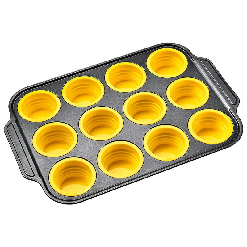 Skanto | Pressemelding Silikon Muffinform med stabil metallramme