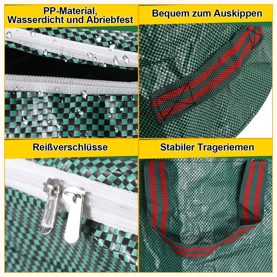 Hageavfallssekk hagesekk 272L med lokk | Skanto