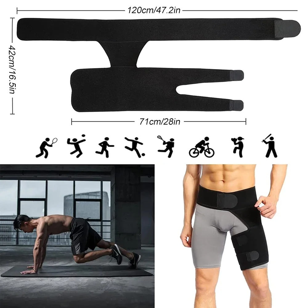 Skanto | HipFlex Pro – Justerbar ortopedisk hoftebelte for smertelindring og støtte