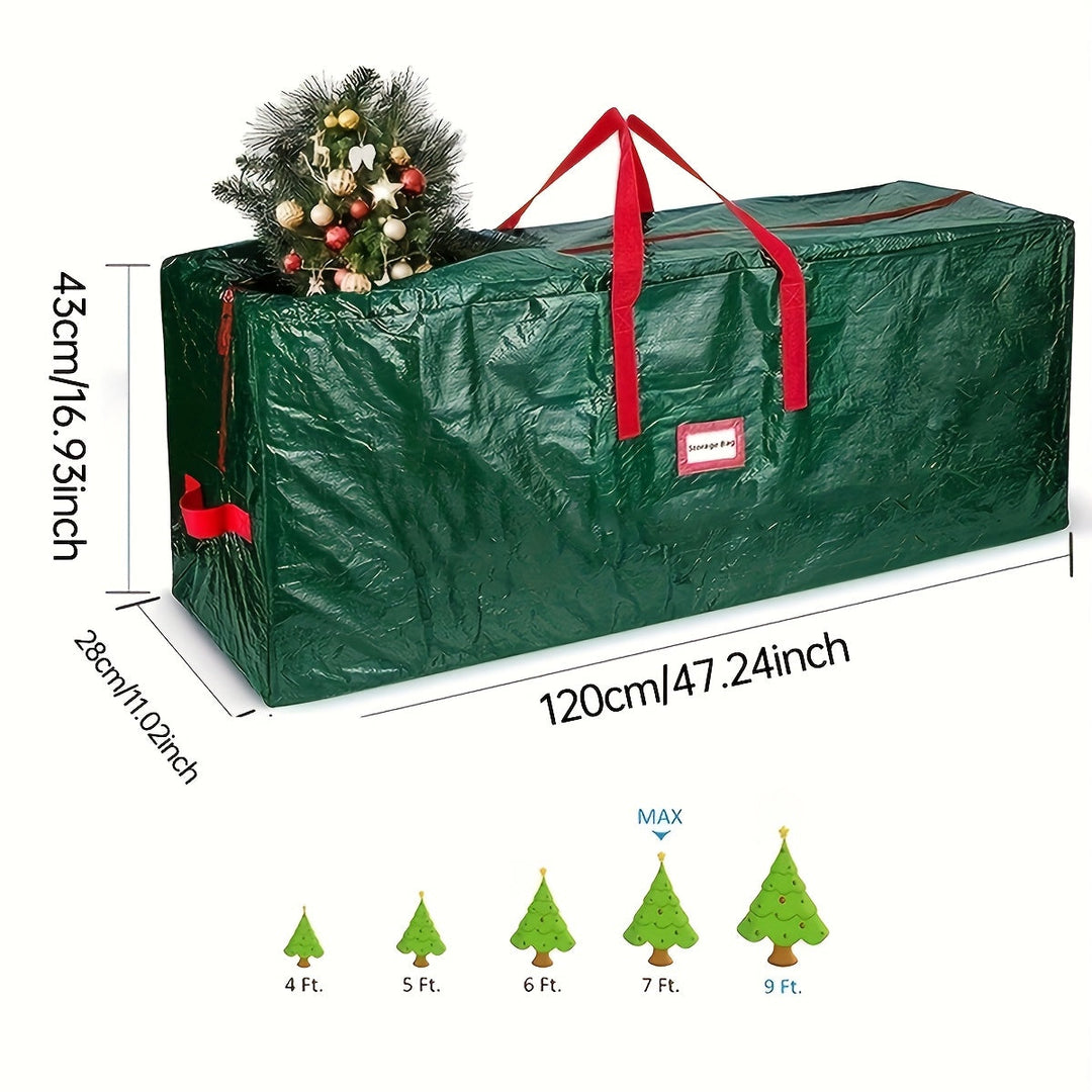 Große Aufbewahrungstasche für künstliche Weihnachtsbäume – wasserdicht und strapazierfähig, Modell TreeTote aus Polyester