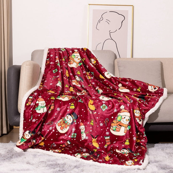 Skanto | Flanell Juleteppe Dobbeltlag