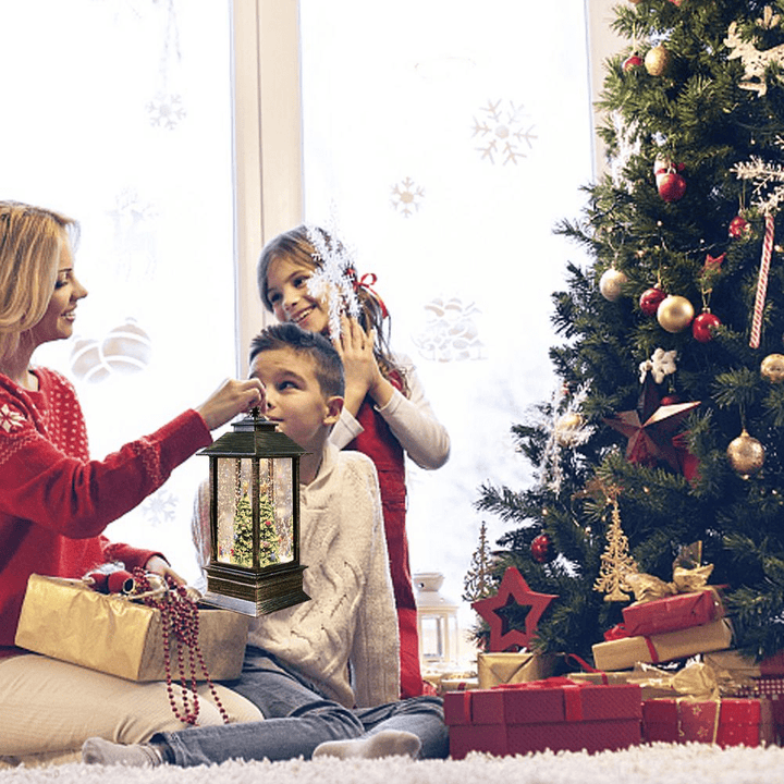 Skanto | LED belyst roterende julelanterne