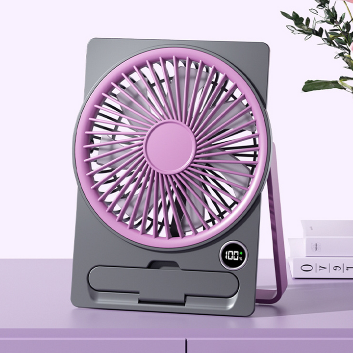USB bærbar vifte stille med batteri | Skanto