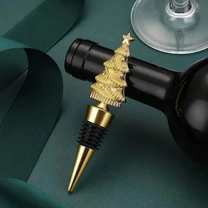Skanto | Kreativ juletre vinpropp forseglet vinflaske propp