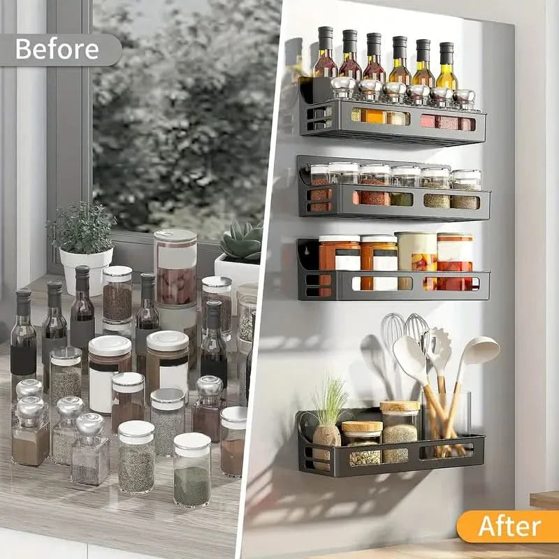 Skanto | SpiceMagnet – Arealbesparende magnetisk hyllerorganisator