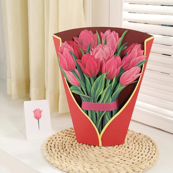 Skanto | Plast Pop-up Blomster | Incl. Gratis Gavekort - Fair