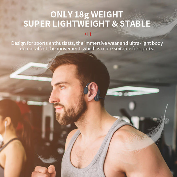 Skanto | Vanntett Bone Conduction Hodetelefon Stereo Bluetooth