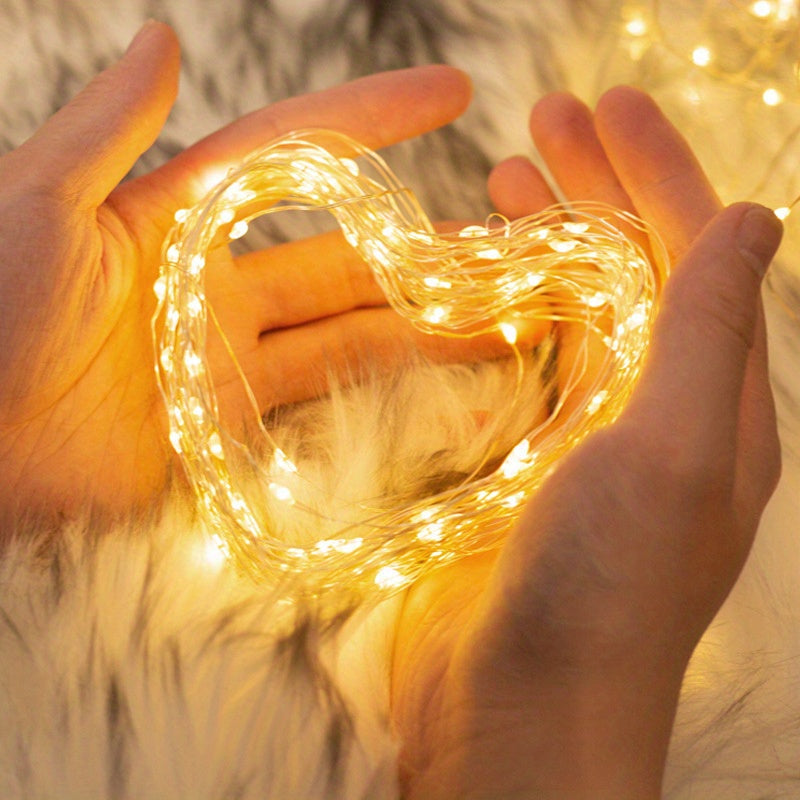 Skanto | Fairy String Lights Batteridrevet Varm Hvit