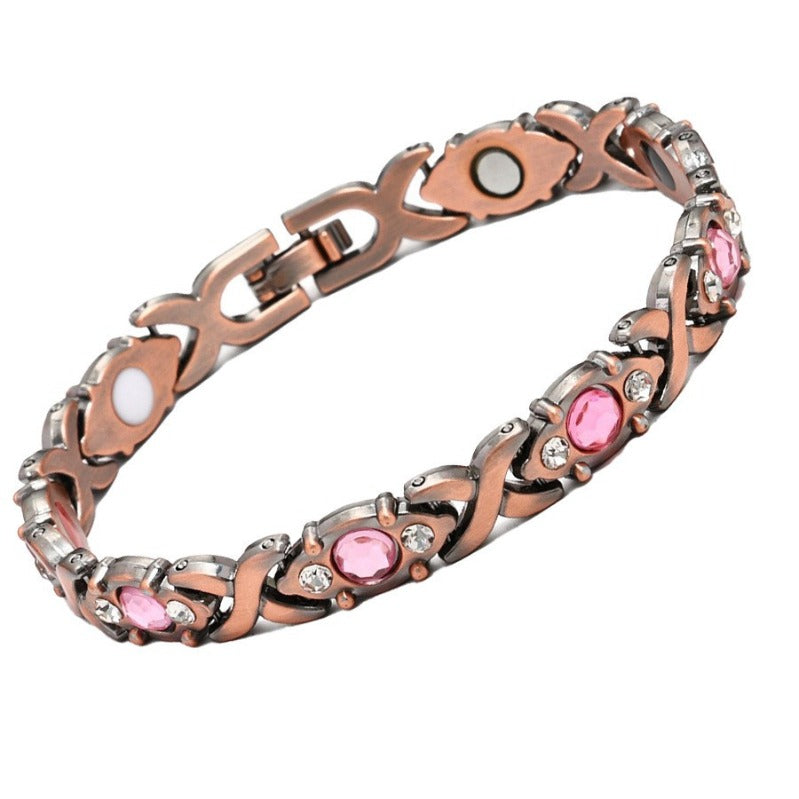 Skanto | Roségull Magnetarmbånd