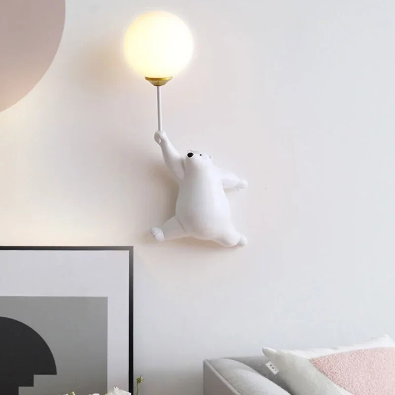 Moderne LED vegglampe for barnerom – Design vegglampe | Skanto