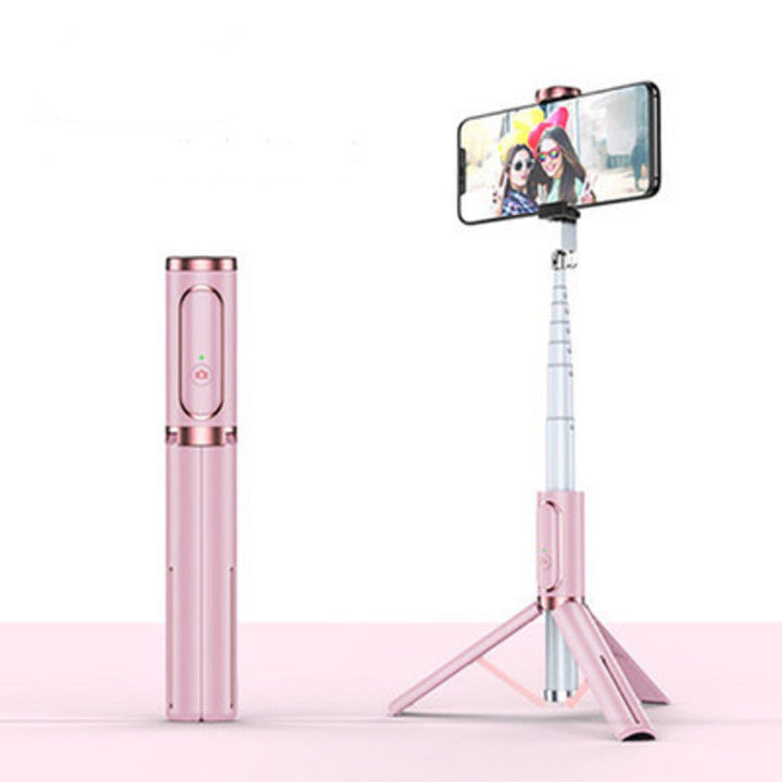 Skanto | Kompakt Utvidbar Bluetooth Selfie Stang, med Stabilt Stativ og 360¬∞ Rotérbar Design