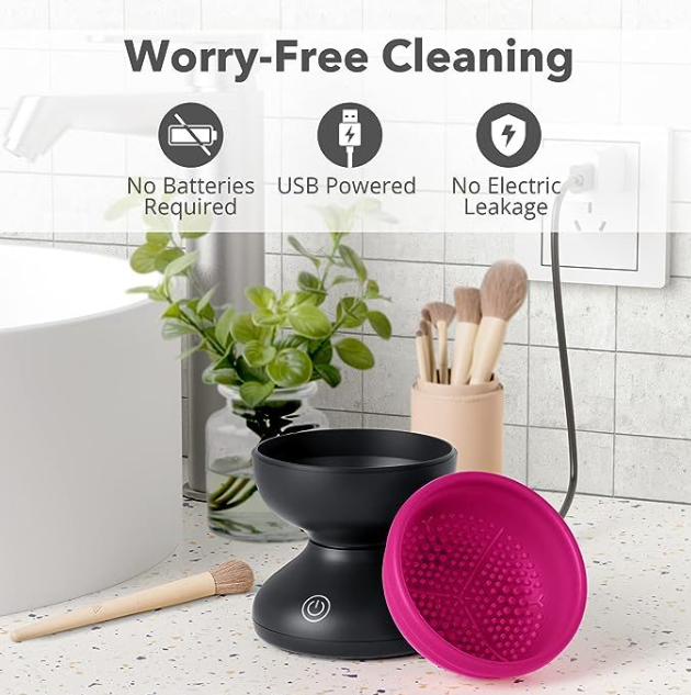 Skanto | BeautyBlitz Washmaster — Gir penslene dine strålende friskhet og feilfri perfeksjon på kort tid!
